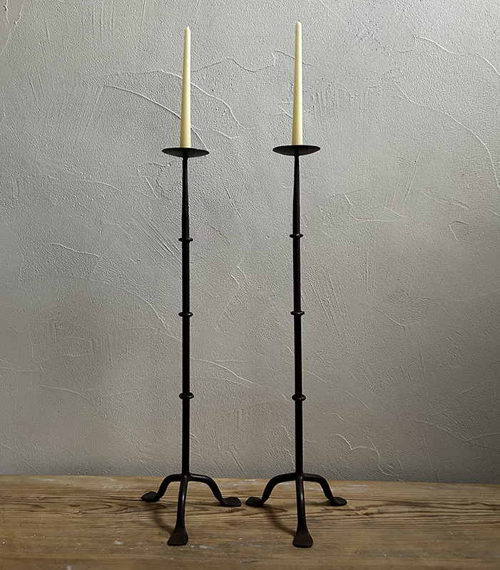 candelabros altos