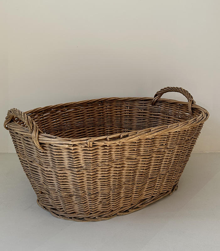 CESTA OVALADA CLARA DETALLE