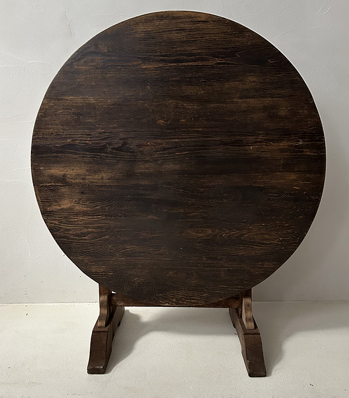 mesa vendimia mediana detalle
