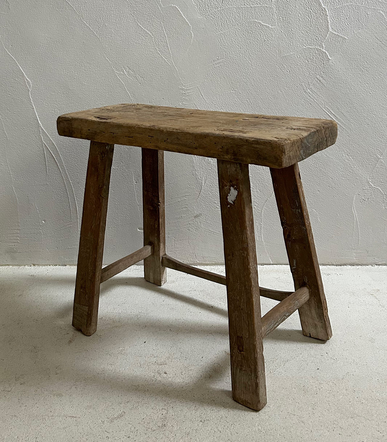 taburete rectangular detalle